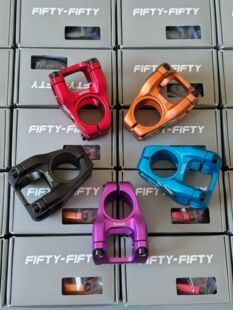 FIFTY-FIFTY 5050把立 山地车铝合金短把立31.8口径35长 Am速降