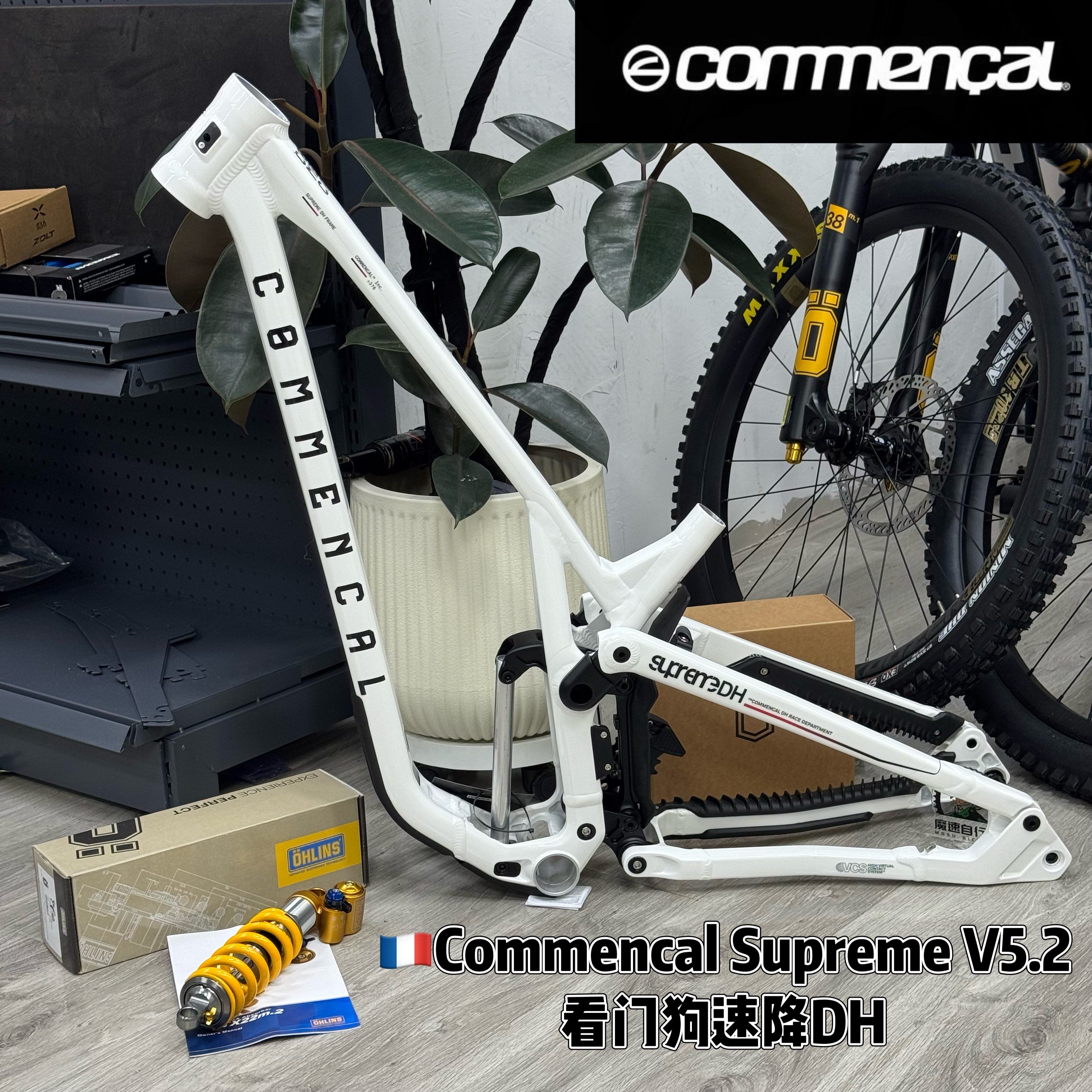 27款 Commencal Supreme V5.2速降软尾山地车 法国看门狗DH