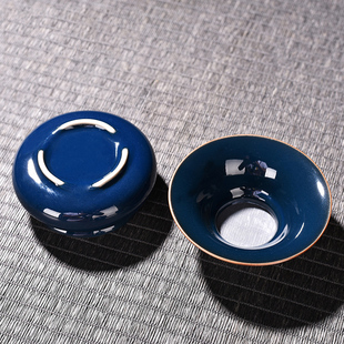 茶漏托茶滤茶叶过滤网泡茶器分离器茶隔陶瓷茶具茶杯神器迷你茶渣