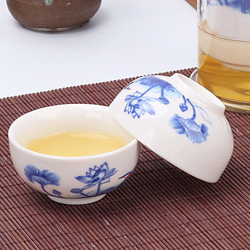 德化茶具泡茶白瓷小茶杯子品茗杯茶杯