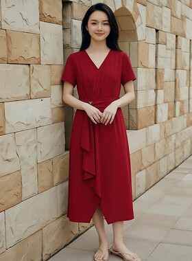 二三线品牌撤柜夏季时尚连衣裙