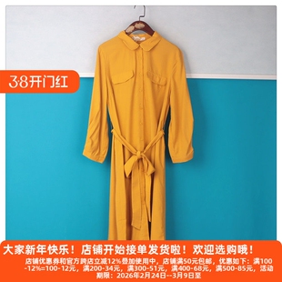 丽新折扣女装 番 系列 23年春装新生代率真崇尚造长袖薄款女风衣