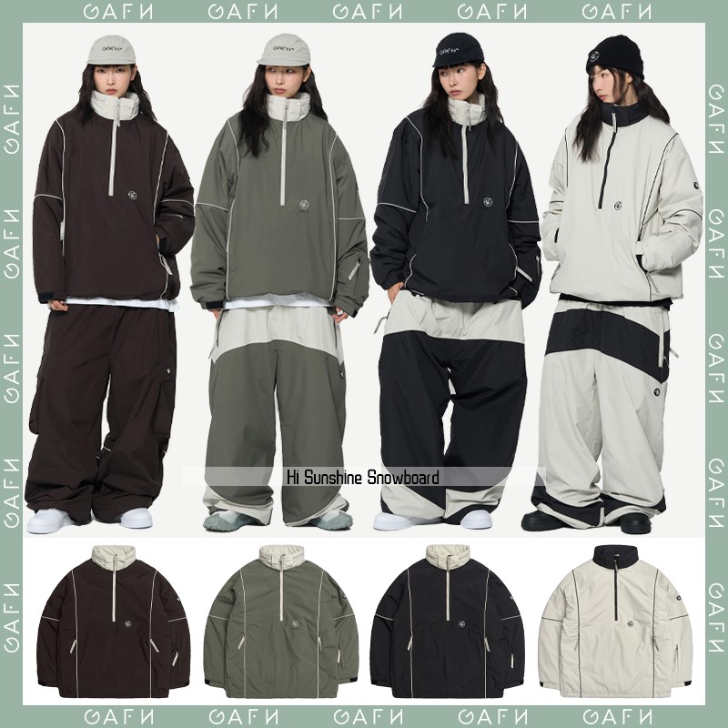GAFH韩国小众不撞衫滑雪服潮时尚
