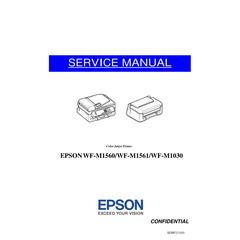 爱普生 WF-M1560 WF-M1561 WF-M1030 英文维修手册