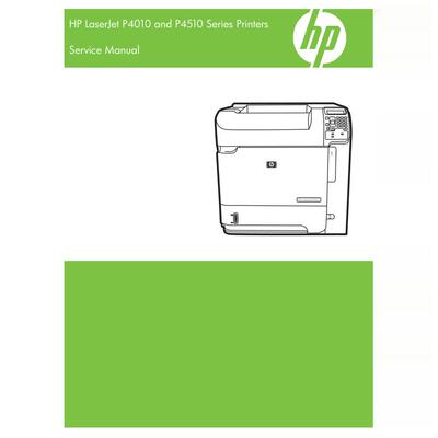 惠普 LaserJet P4010 P4014 P4015 P4515 黑白机英文维修手册
