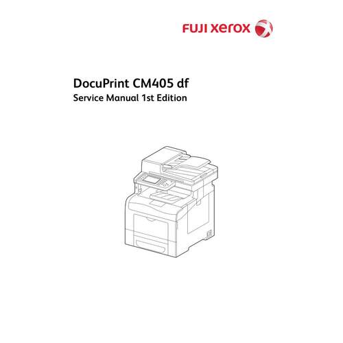 施乐 DP CM405df CM405 彩机英文维修手册