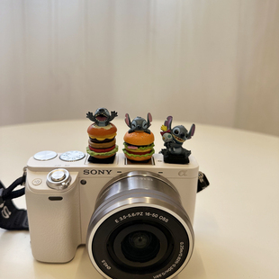 可爱汉堡史迪仔相机热靴盖装饰索尼富士佳能尼康奥林巴斯女生礼物