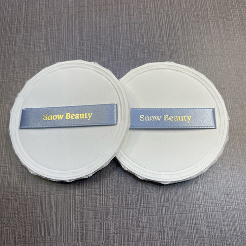 现货 日本本土Snow Beauty散粉扑正品圆形美妆蛋粉扑化妆工具替换
