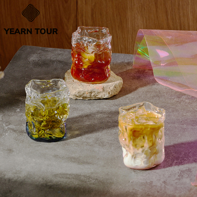 Brewista&YearnTour艺途联名 山水光影咖啡杯玻璃杯不规则形240ml