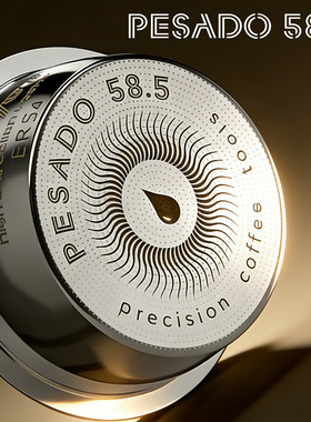 澳洲PESADO粉碗He[%]全覆盖无槽直身无底粉碗 意式咖啡机粉碗58.5