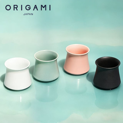 日本进口ORIGAMI和韵杯 陶瓷咖啡杯闻香杯Harmony Cup品鉴杯320ml