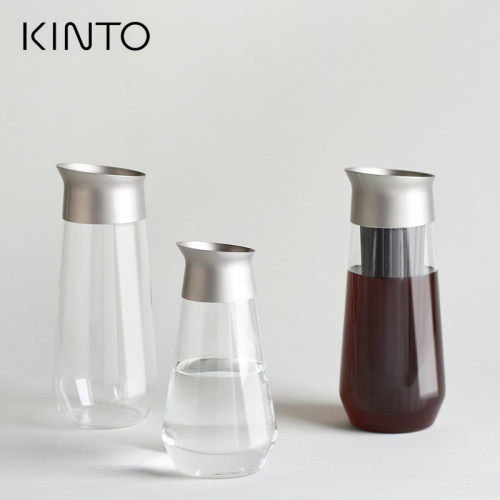 KINTO LUCE耐热玻璃水壶 冷萃冰酿咖啡壶 冷泡花茶壶凉水瓶冷水壶