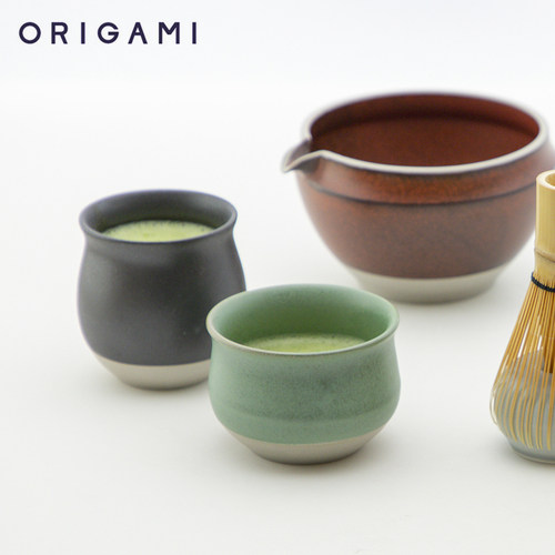 日本Origami陶瓷品香杯