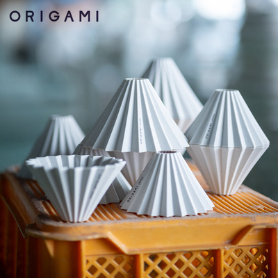 ORIGAMI rework折纸滤杯 环保再生V60陶瓷手冲咖啡滤杯 2025新款