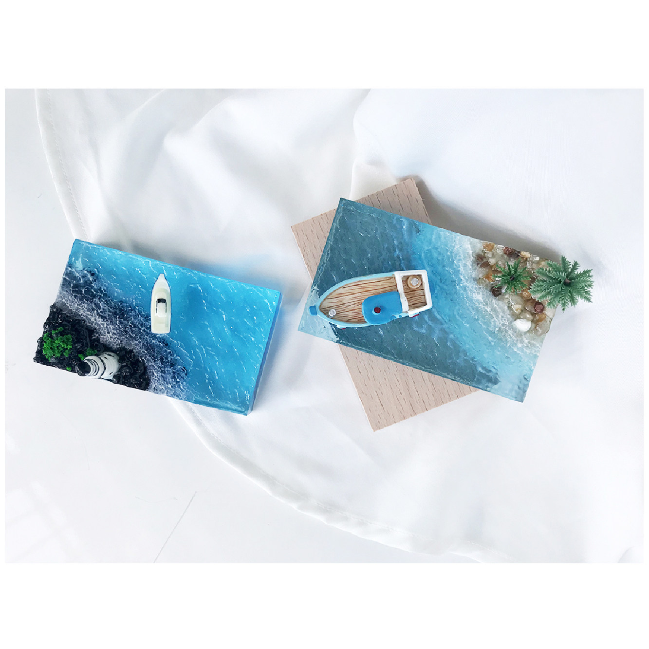 环氧树脂工艺品海洋世界微缩场景摆件滴胶成品文创礼品创意礼物