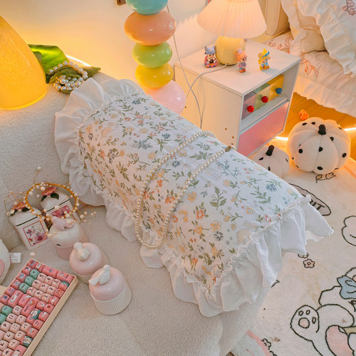 轻奢高级感不吸猫毛纯棉薄款扶手套罩沙发防尘罩防猫抓沙发保护