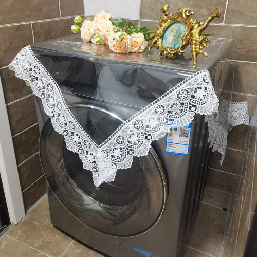 蕾丝花边TPU洗衣机盖布