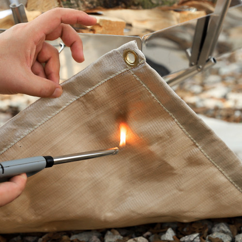 HikeMount户外防火垫耐高温阻燃