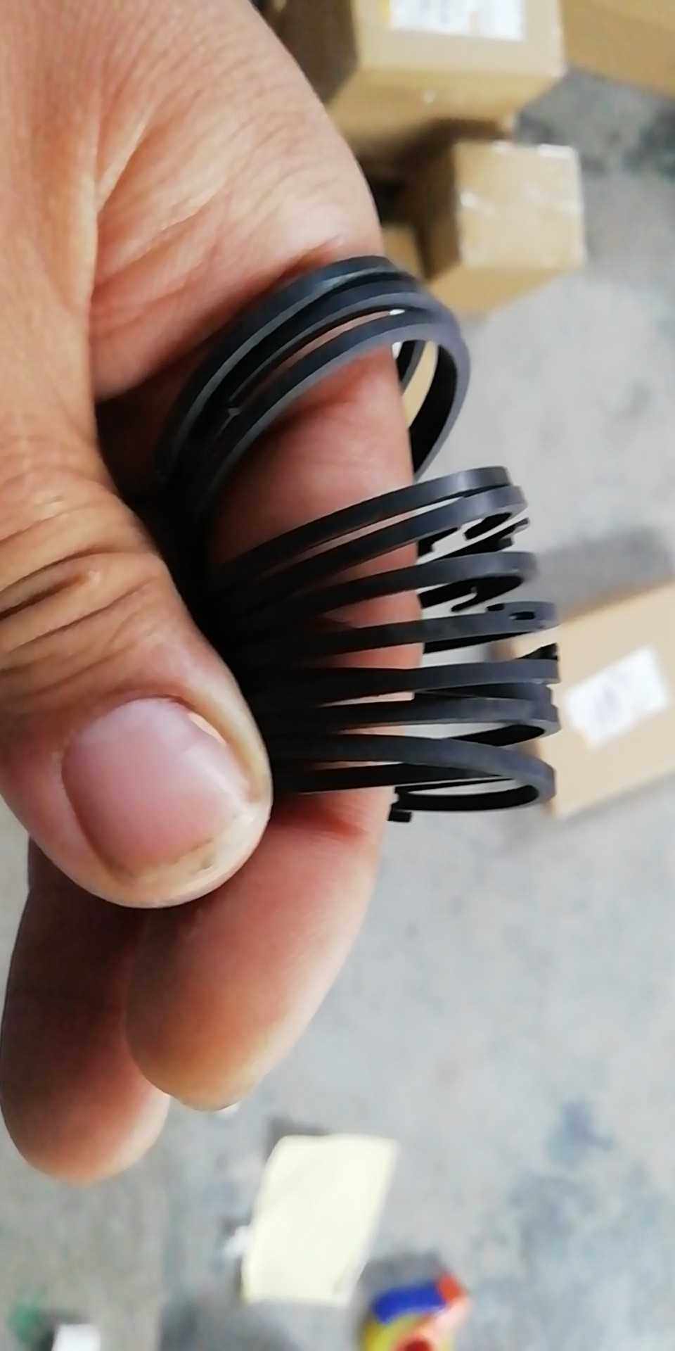 装载机变矩器活塞环b环 变速箱活塞环 无级变速离合器四氟环外40