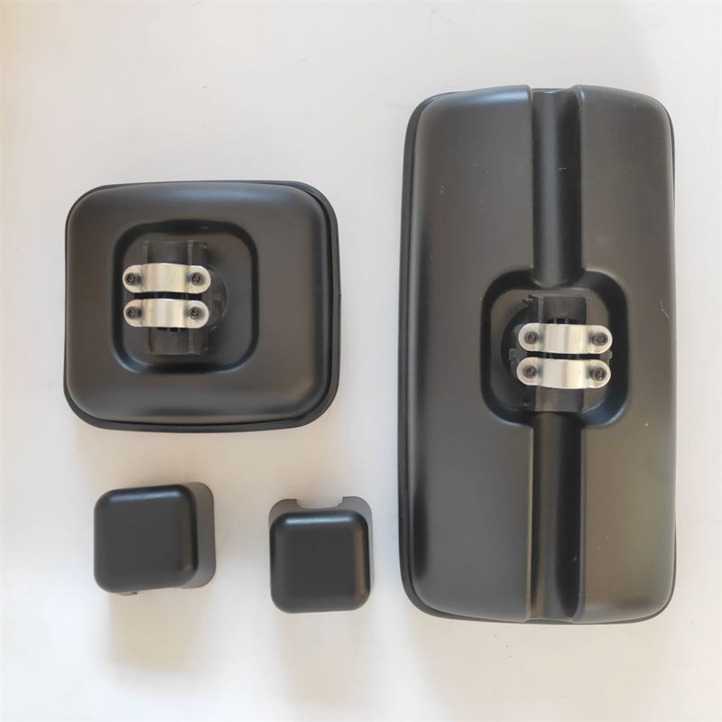 适配解放龙V后视镜麟vh反光镜倒车镜大小方镜龙V2.0国六倒车镜头