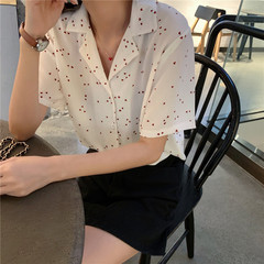 Real price love Chiffon short sleeve shirt