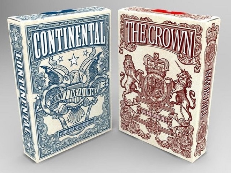 美國原裝進口 Independence crown 標準版 紅色 花切收藏 撲克牌