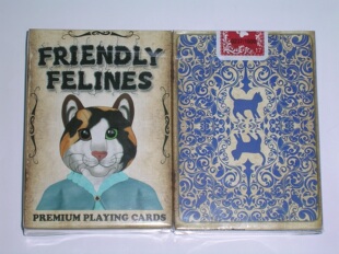 美國原裝進口 Friendly Felines Playing Cards 限量撲克牌