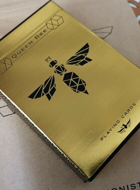 美國原裝進口Queen Bee Limited Gold Foil Ed Luxury 限量撲克牌