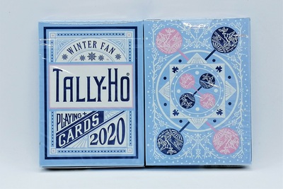 [包郵] 美國進口 Tally-ho TH2020 冬季扇背 花切收藏 限量撲克牌