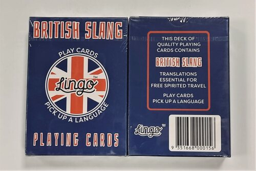 美國原裝進口 Lingo British Slang 英國俚語 花切收藏 撲克牌