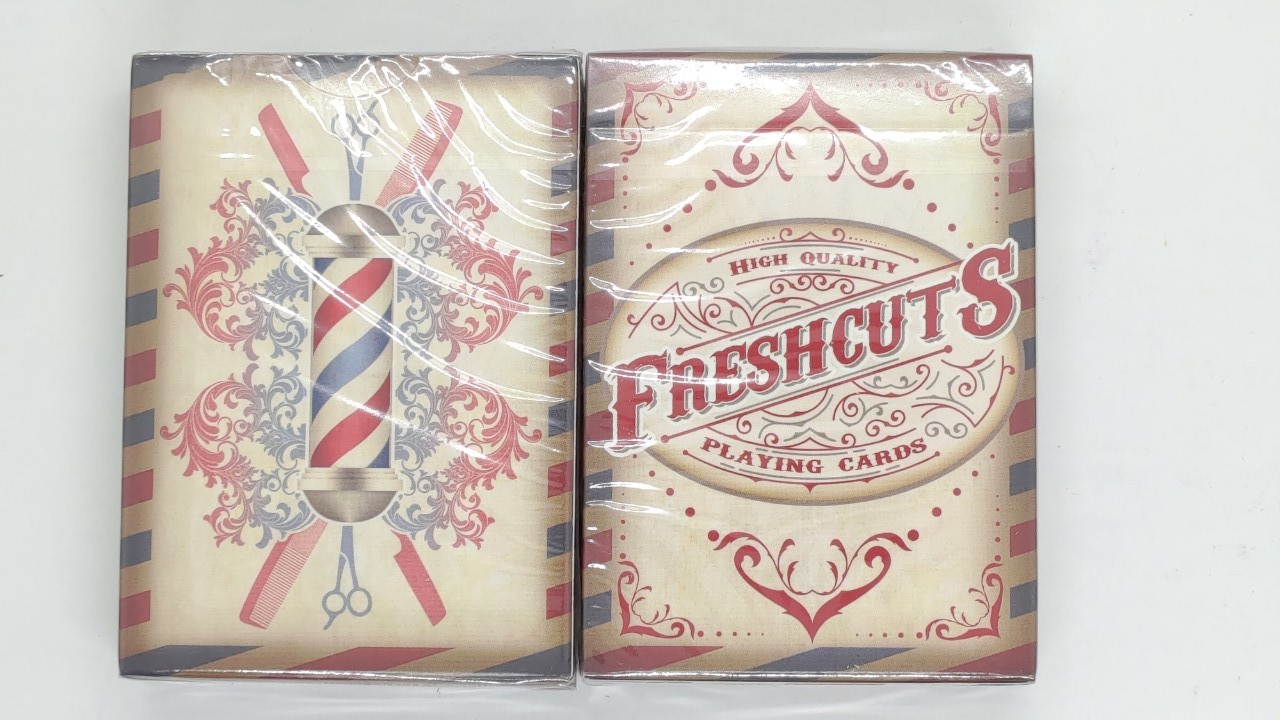 美國原裝進口 Fresh Cuts 花切收藏 撲克牌