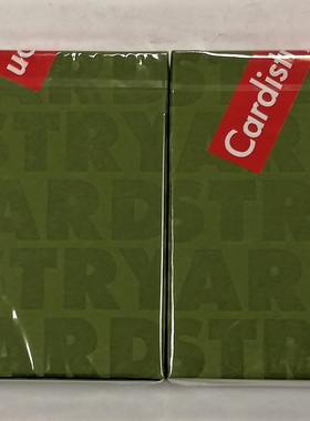 美國原裝進口 Cardistry Con 2019 綠色 波特兰 花切大会 撲克牌