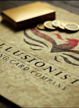 美國進口 Ellusionist MINI Colossal GOLD Close-Up Mat 牌墊