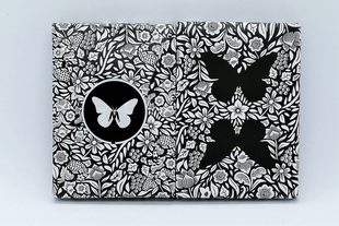 美國原裝進口 Butterfly BLACK 蝴蝶鍍黑邊 記號 收藏魔術 撲克牌