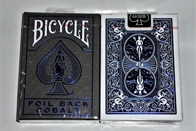 美國原裝進口 Bicycle Rider Back Cobalt Luxe (Blue) V2 撲克牌