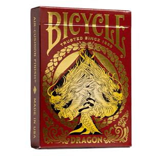 美國原裝進口 Bicycle Dragon Red 東方龍 紅色 花切收藏 撲克牌