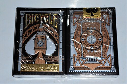 美國進口 Bicycle Architectural Wonders 建筑奇迹 收藏 撲克牌