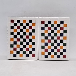 美國原裝進口 Multi Checkerboard ANYONE 花切收藏 撲克牌