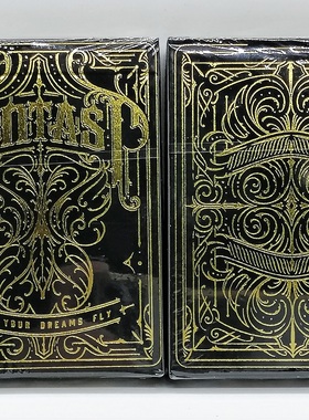 美國原裝進口 Fantast Gold 燙金追夢者 花切收藏 撲克牌