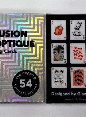 美國原裝進口 Illusion d'Optique 錯覺 撲克牌