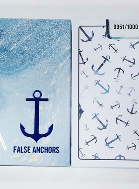 美國進口 False Anchors V3S  (Numbered Seals) 假錨 限量撲克牌