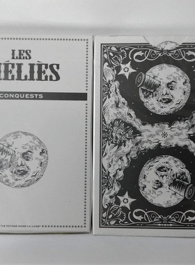 美國原裝進口  Les Melies Conquests 白色 梅里爱 月之旅 撲克牌