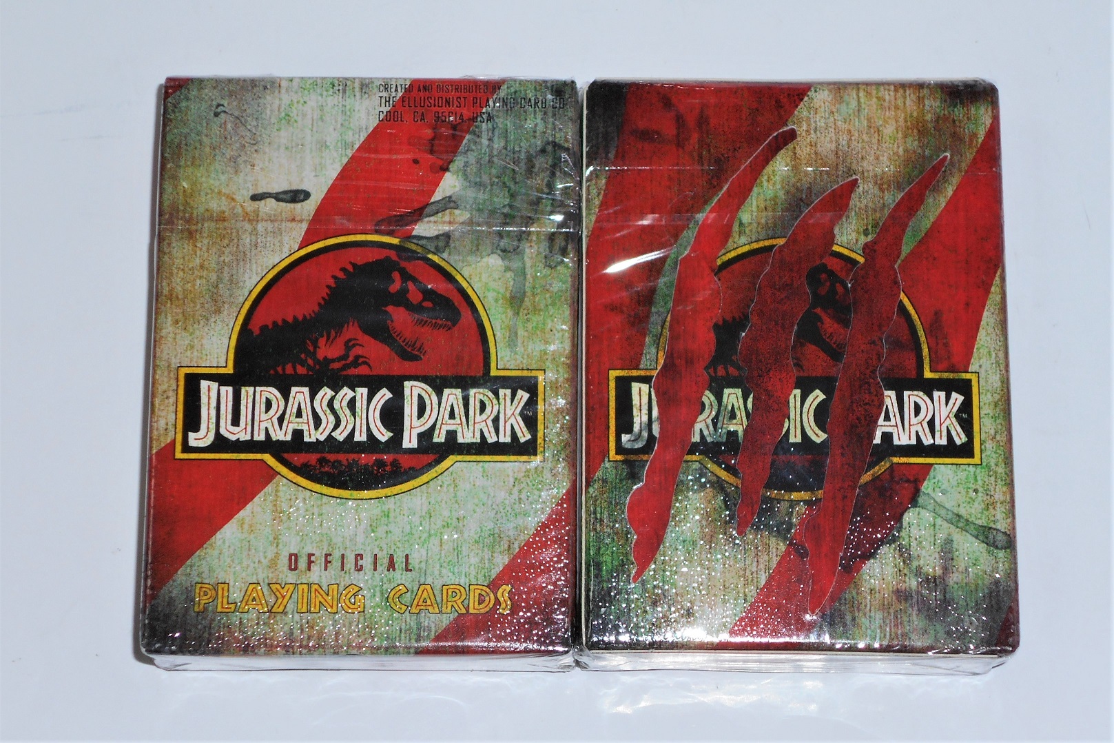 美國原裝進口 ELLUSIONIST JURASSIC PARK 侏羅紀公園 撲克牌
