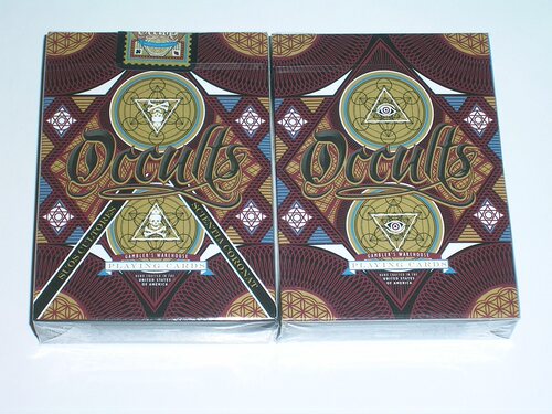 美國原裝進口 occults Limited 神之意志 限量特別版 撲克牌