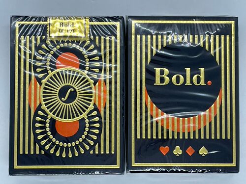 美國原裝進口 Bold Deluxe Edition 奢华版本 花切收藏 撲克牌