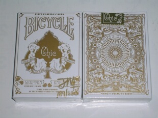 美國原裝進口 Bicycle Chic Playing Cards有封標 簽名版 撲克牌