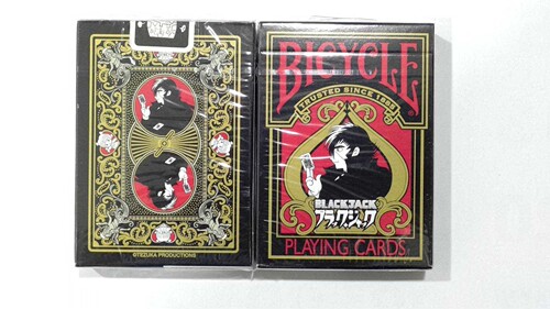 美國原裝進口 Bicycle BLACK JACK 怪醫黑杰克 卡通收藏 撲克牌
