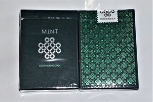 Mint Luxury 薄荷 撲克牌 美國原裝進口 花切魔术收藏 Cucumber