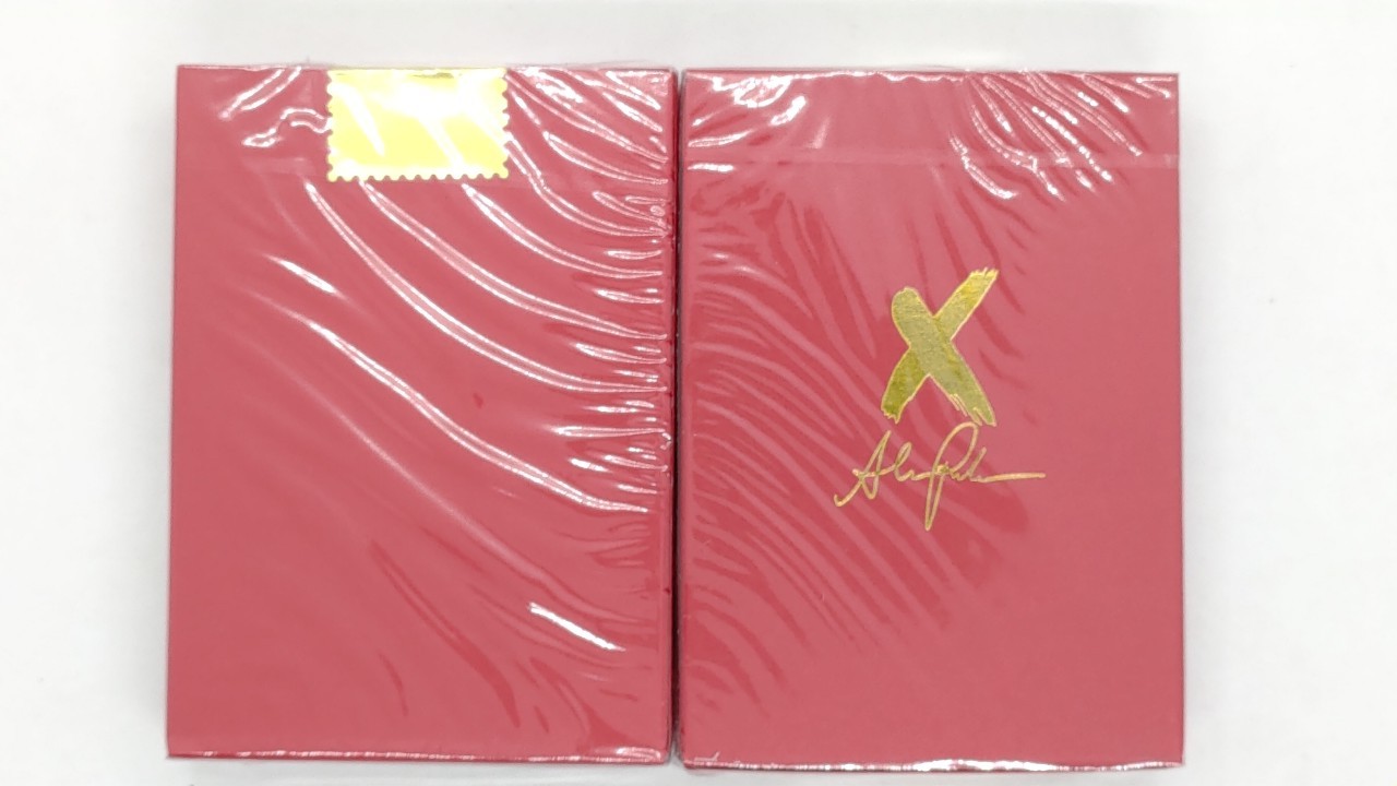 美國原裝進口 X Deck 紅色 Signature Alexander Pandrea 撲克牌