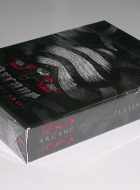 美國原裝進口 Ellusionist Arcane Red Deck 紅神秘 撲克牌